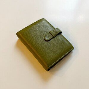 Barneys New York Leather Address book/organizer. Made in Italy. Filofax